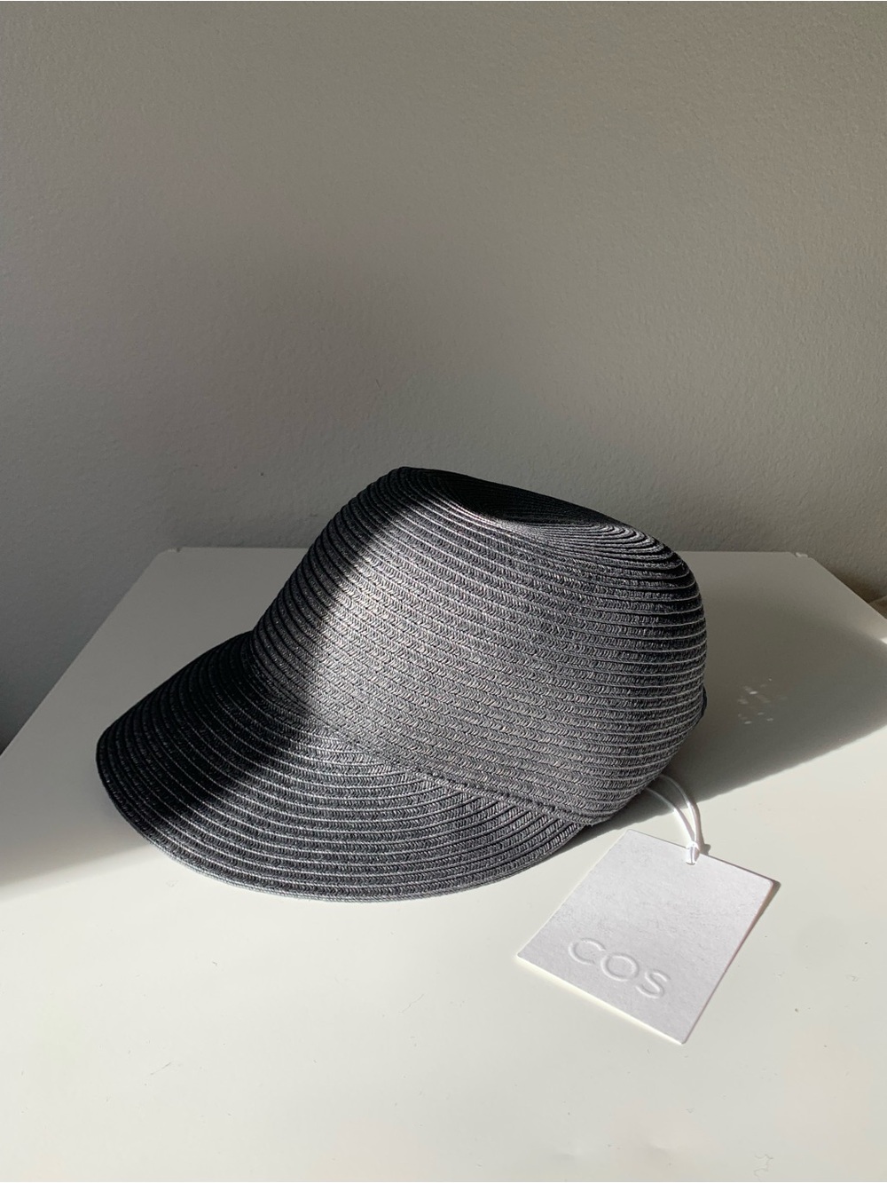COS Raffia Woven Sun Cap